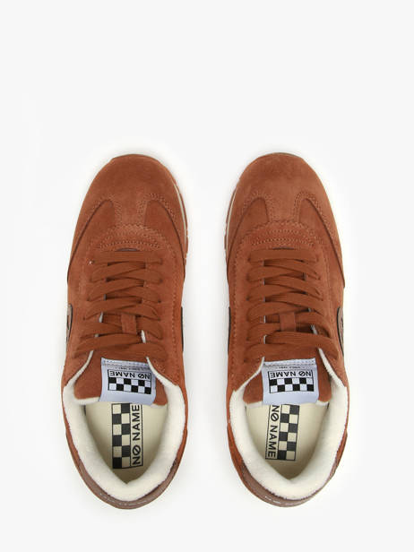 Sneakers City Run Jogger In Leather No name Brown women HRVS04KC other view 3