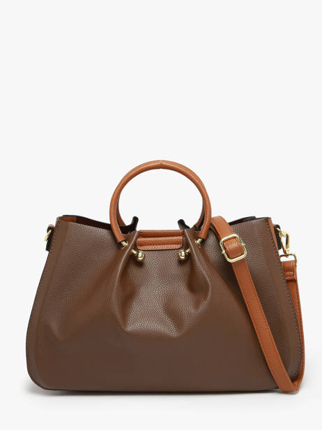 Shopping Bag Gretel Ted lapidus Brown gretel TLAU8924 other view 4