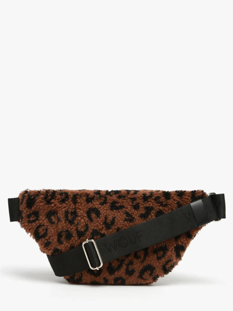 Belt Bag Wouf Brown teddy BW250030 other view 4
