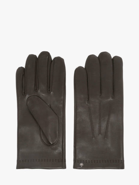 Gloves Isotoner Brown men gloves 69077