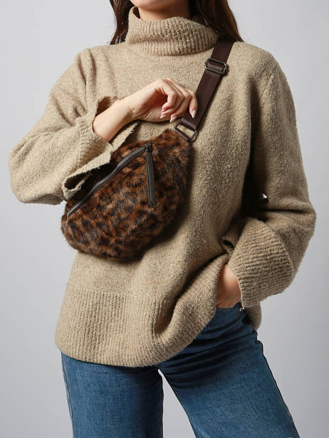 Belt Bag Miniprix Brown fur 6543 other view 1