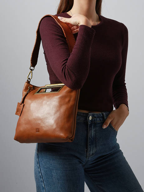 Crossbody Bag Heritage Leather Biba Brown heritage CAP3L other view 1