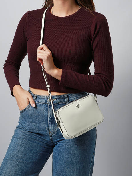 Sac Bandoulière Hardware Monogram Calvin klein jeans Blanc hardware monogram 4F3173G vue secondaire 1