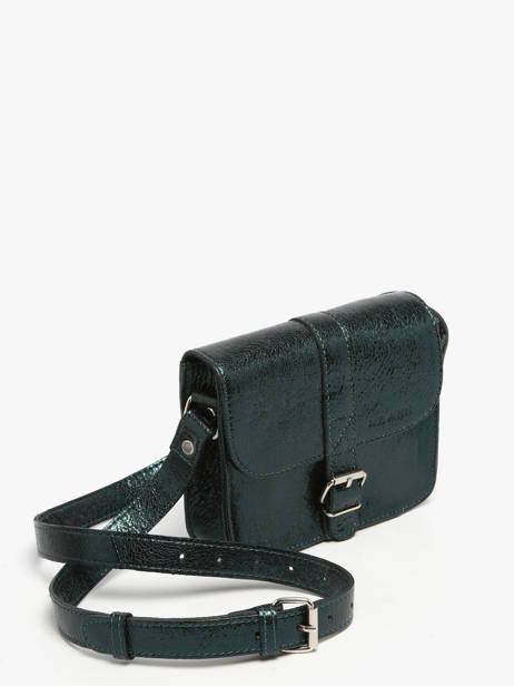 Leather L'essentiel Minuit Crossbody Bag Paul marius Green minuit ESSENMIN other view 2