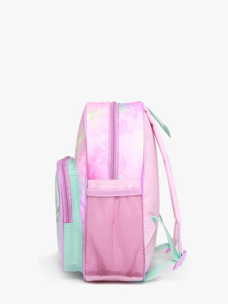 Mini Backpack Lilo & stitch Pink wild energy 79500325 other view 2