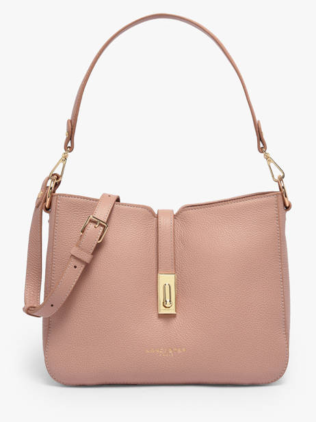 Sac Porté épaule Milano Horizon Sophie Cuir Lancaster Beige milano horizon sophie 81