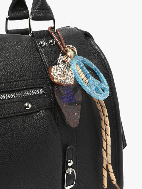 Bag Handle Fifille club Blue bandanas PEACE other view 1