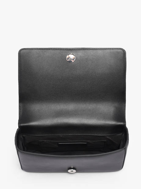 Sac Bandoulière K Signature Cuir Karl lagerfeld Noir k signature B1W30046 vue secondaire 3