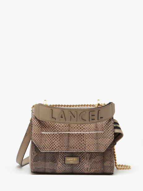 Sac Bandoulière Ninon S Ayers Cuir Lancel Gris ninon A14013