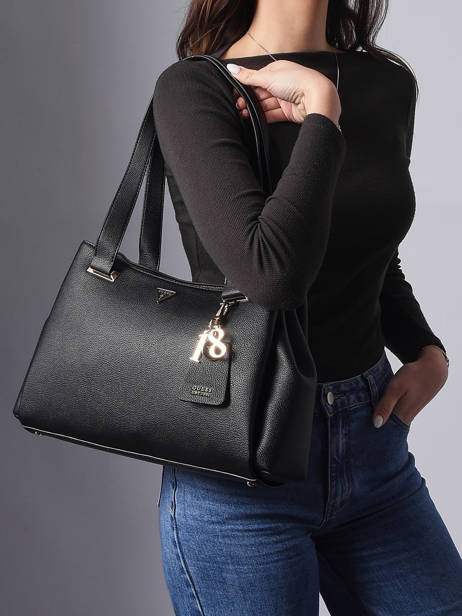 Sac Porté épaule Evie Guess Noir evie BG966422 vue secondaire 1