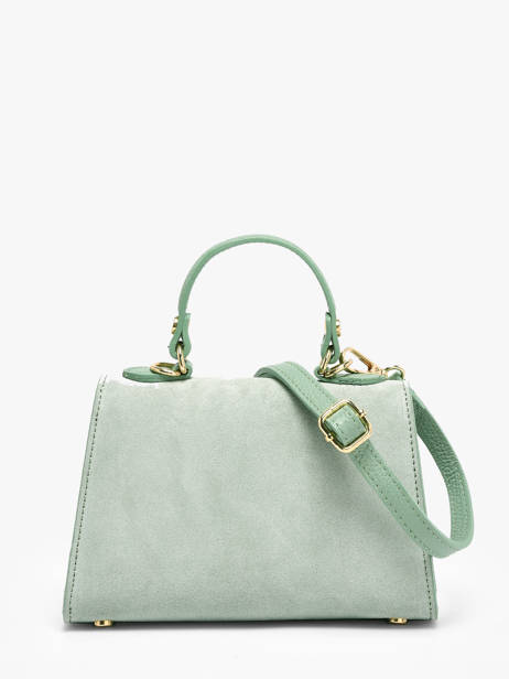 Sac Porté épaule Velvet Caviar Cuir Milano Vert velvet caviar VC25116 vue secondaire 4