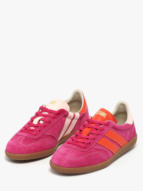 Sneakers En Cuir Caval Rose women BAPULS79 vue secondaire 1