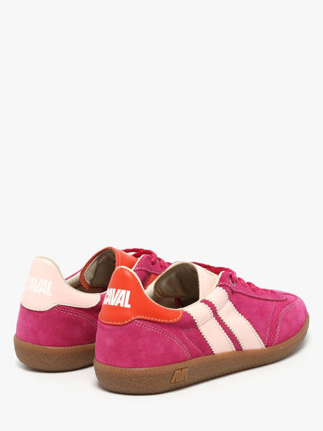 Sneakers En Cuir Caval Rose women BAPULS79 vue secondaire 2