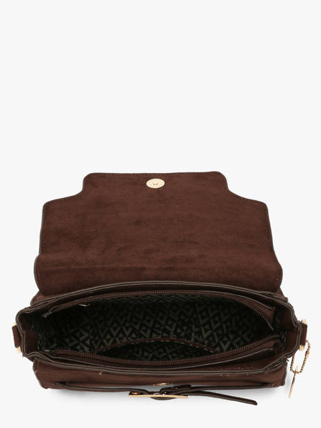 Sac Bandoulière Buckle Lulu castagnette Marron buckle D vue secondaire 3