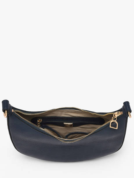 Sac Bandoulière M Tradition Cuir Etrier Bleu tradition ETRA102M vue secondaire 3