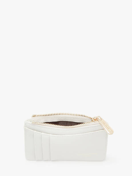 Porte-monnaie Porte-cartes Saffiano David jones Blanc saffiano 2 vue secondaire 1