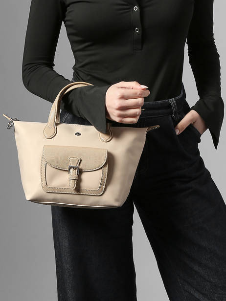 Sac Bandoulière Kiana Nylon Hexagona Beige kiana 1720185 vue secondaire 1