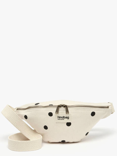 Sac Banane Hindbag Beige pois PO