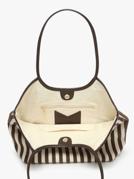 Sac Porté épaule Rayure Nat et nin Marron rayure RY vue secondaire 3