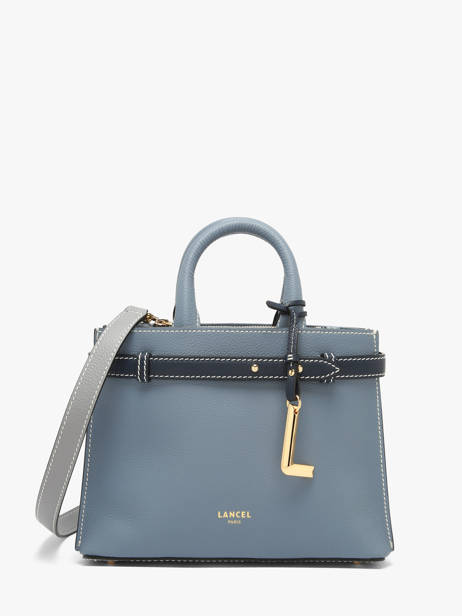Sac Porté Main S Faubourg Cuir Lancel Bleu faubourg A13547