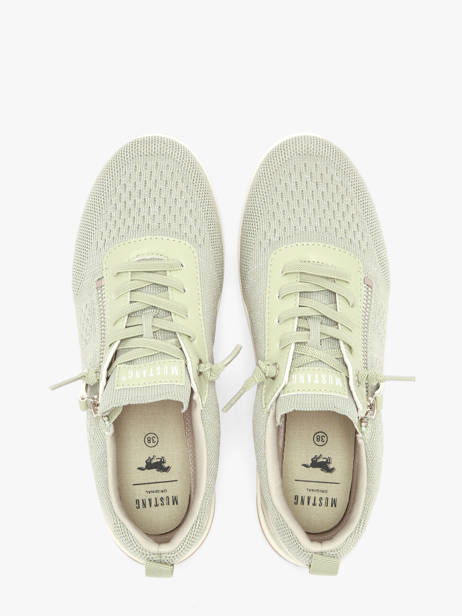Sneakers Mustang Vert women M0582002 vue secondaire 3