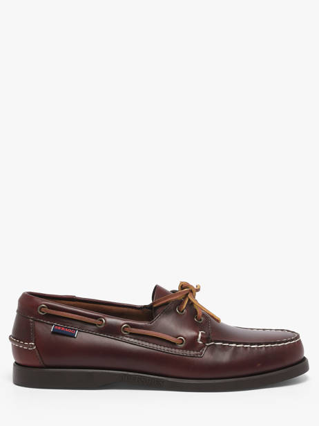 Chaussures Bateau En Cuir Sebago Marron men 70000G0