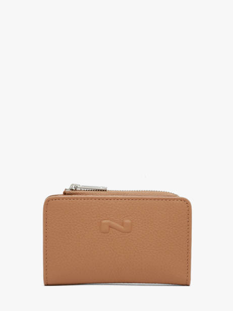 Porte-cartes Zippé Original N Cuir Nathan baume Marron original n 218N