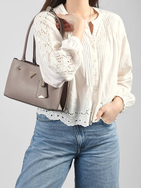 Sac Porté épaule Meridian Polyurethane Guess Gris meridian BG697409 vue secondaire 1