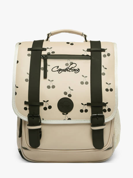 Sac à Dos 3 Compartiments Cameleon Beige vintage north PBVWSD39