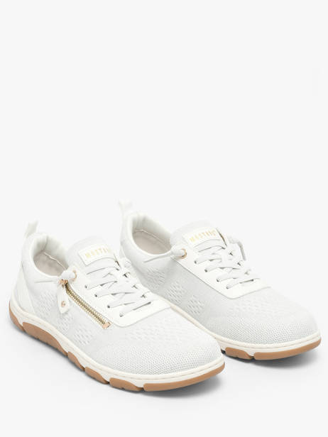 Sneakers Mustang Blanc women M0582002 vue secondaire 1