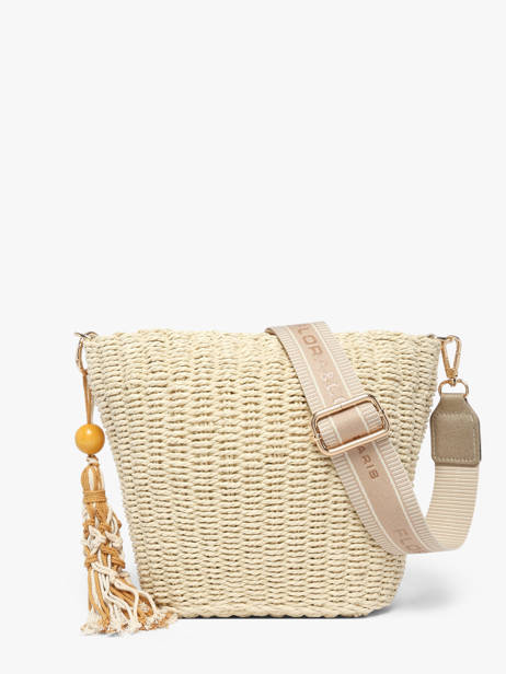 Sac Bandoulière St Tropez Paille Miniprix Beige st tropez C1079 vue secondaire 3