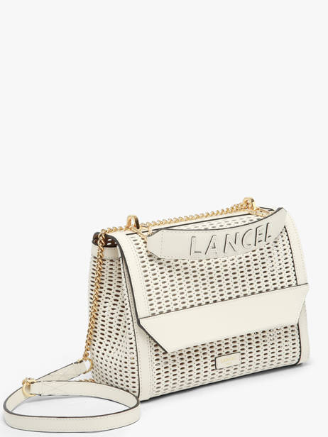 Sac Rabat M Ninon Ajouré Cuir Lancel Blanc ninon A14009 vue secondaire 2