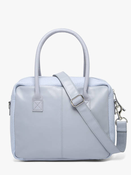 Sac Le Dandy Lavande Cuir Paul marius Bleu lavande DANDYLAV vue secondaire 4