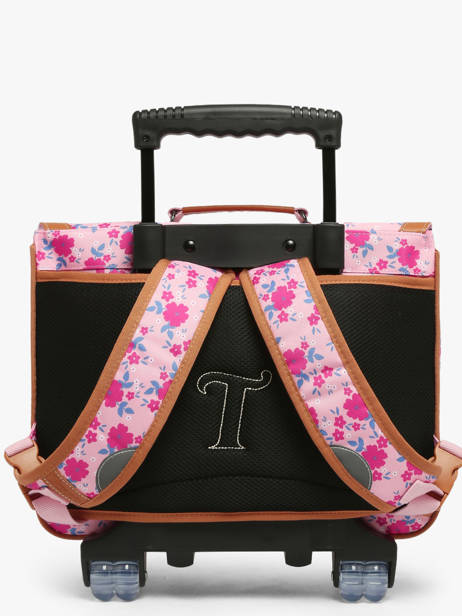 Cartable à Roulettes 2 Compartiments Tann's Rose les fantaisies f 26422613 vue secondaire 4