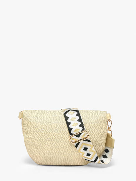 Sac Banane Miniprix Or sangle Z1009 vue secondaire 3