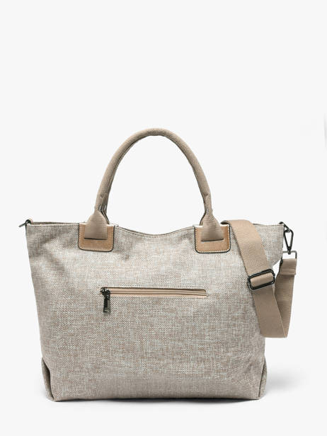 Sac Porté Main Star Polyester Ines de laure Beige star 1685161 vue secondaire 3