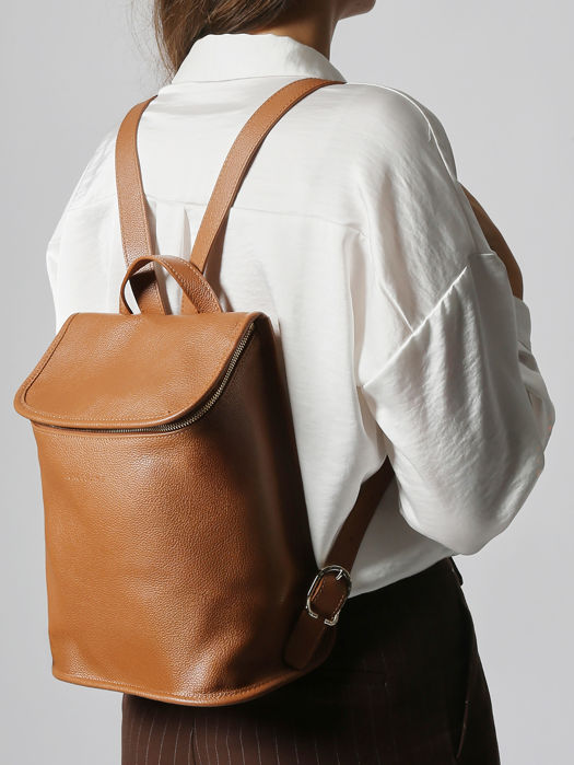 Longchamp Le foulonné Sac à dos Marron