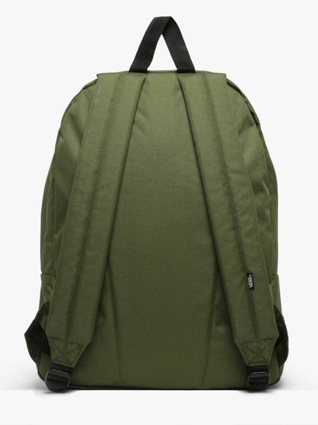 Sac à Dos 1 Compartiment Vans Vert backpack VN00103A vue secondaire 4