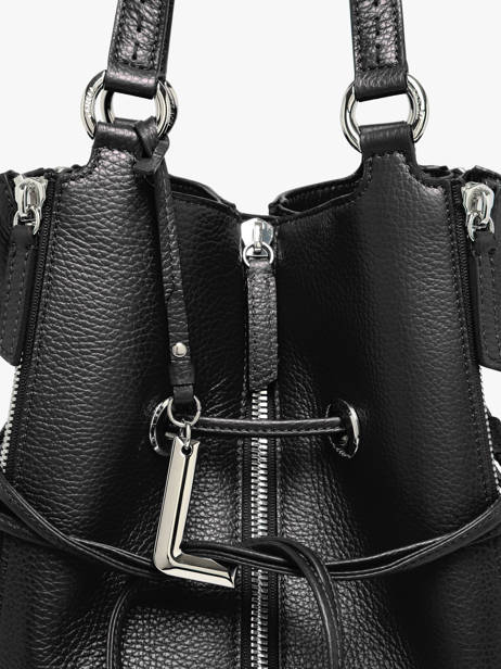Sac Porté Main 150 Ans Cuir Lancel Noir 150 ans A14098 vue secondaire 3