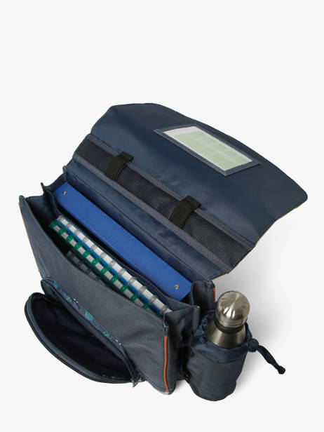 Cartable 2 Compartiments Tann's Bleu les fantaisies g 26382512 vue secondaire 3