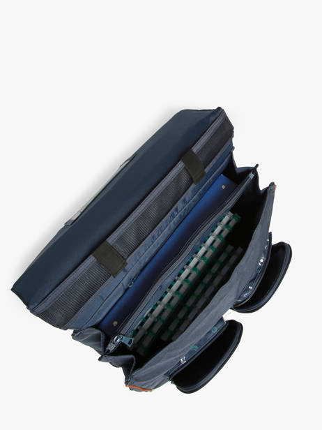 Cartable à Roulettes 2 Compartiments Tann's Bleu les fantaisies g 26432512 vue secondaire 3