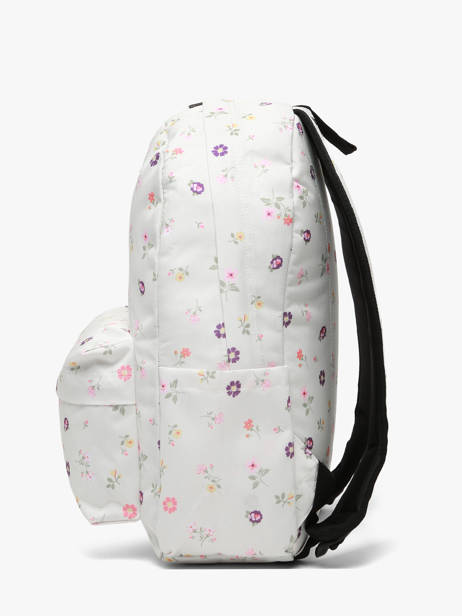Sac à Dos 1 Compartiment Vans Blanc backpack VN000H4W vue secondaire 1
