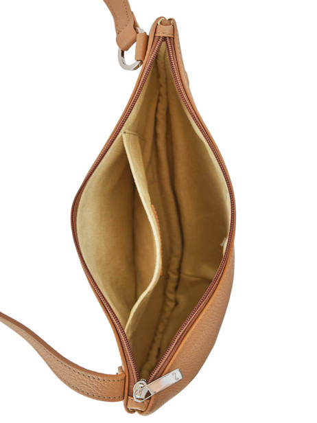 Sac Bandoulière Large City Perle Cuir Nathan baume Marron n city 1 vue secondaire 3
