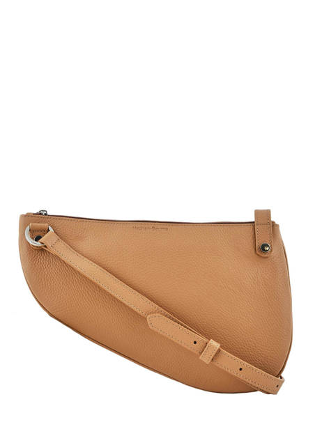 Sac Bandoulière Large City Perle Cuir Nathan baume Marron n city 1 vue secondaire 2