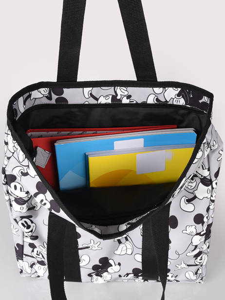 Mickey Mouse Tote Bag Mickey and minnie mouse Gray fashion 2033 other view 3