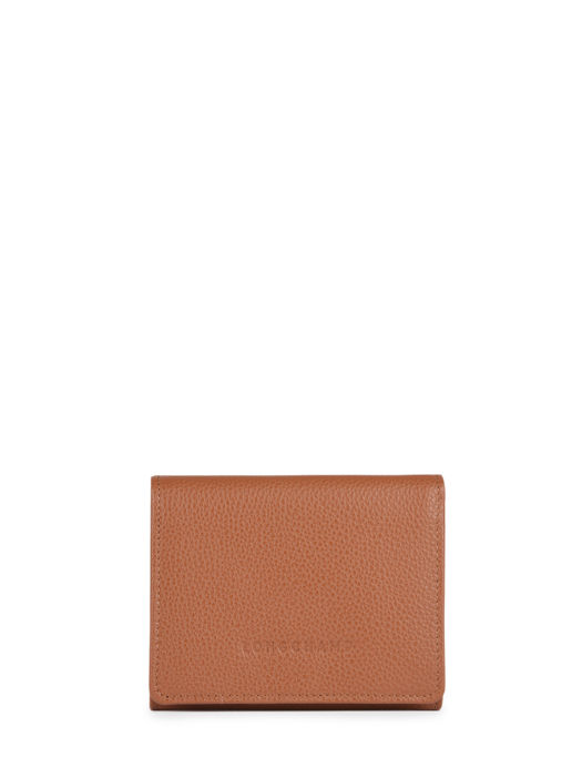 Longchamp Le foulonné Wallet Brown