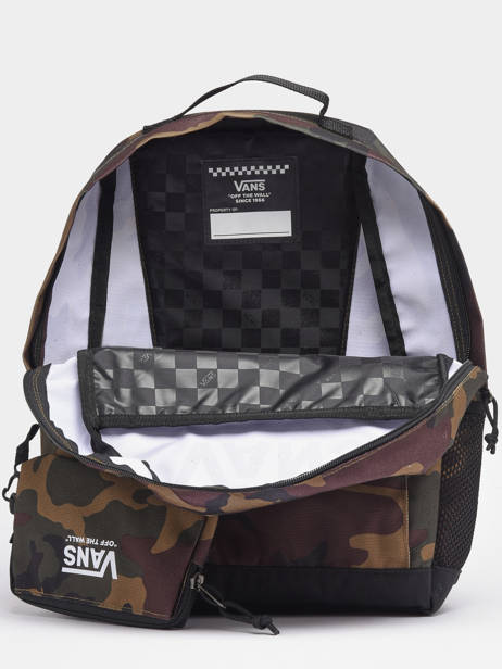 Sac à Dos Vans Marron backpack VN0A5FOK vue secondaire 2