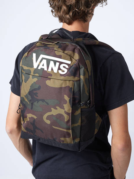 Sac à Dos Vans Marron backpack VN0A5FOK vue secondaire 1